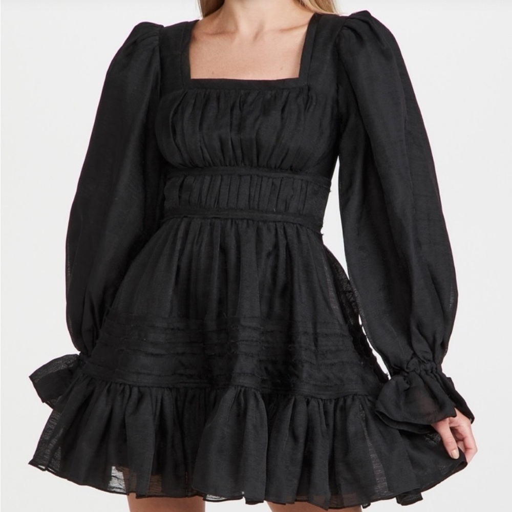 Aje Impression Dress Black